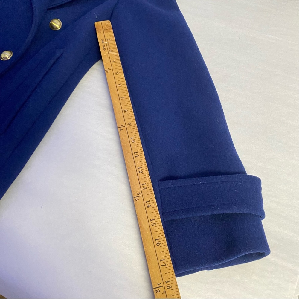 MICHAEL KORS women’s double breasted, wool coat with real buttons & pockets - Picture 14 of 17